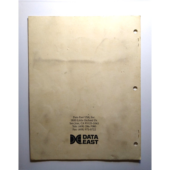 Fighters History Original Video Arcade Game 1993 Service Repair Manual - Picture 2 of 2